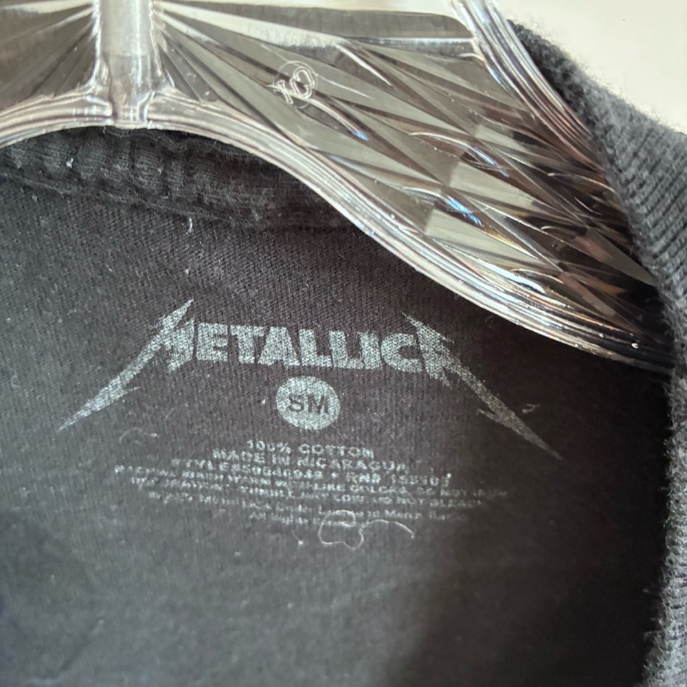Metallica In Vertigo You Will Be t-shirt black vintage inspired Pushead - Picture 4 of 5